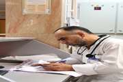 بازدید نوزوزی هیئت رئیسه دانشگاه از بیمارستان بهارلو